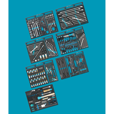 HAZET Werkzeug-Sortiment - Anzahl Werkzeuge: 244 0-179/244
