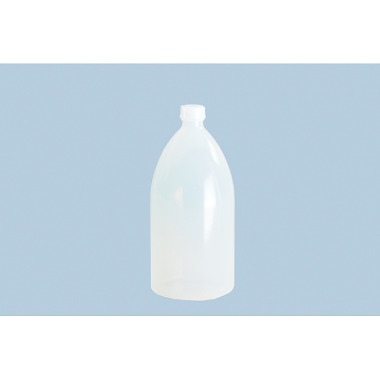 Hünersdorff Enghalsflasche 1.000 ml, LDPE,naturfarben, rund 422900