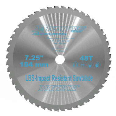 Jepson Power Drytech® HM-Sägeblatt LBS schockresistent ø 184 mm / 48Z für Stahl (dünnwandig) 72218448