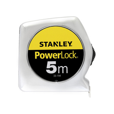 Stanley Bandmaß Powerlock Kunststoff 5m/19mm 0-33-194