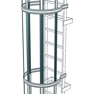 Zarges Rückenschutzstrebe 1.400 mm 41245