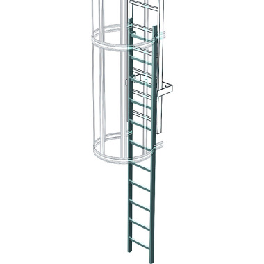 Zarges Einstiegleiter, Nutzlänge 2,44 m 41445