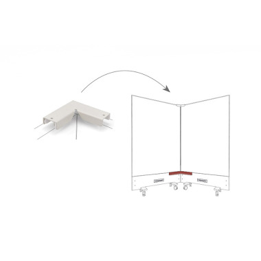 HOLTZ Top Connector double corner für Infinity Wall 1146097