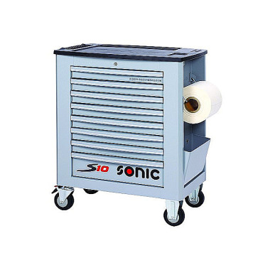 Sonic Werkstattwagen leer, S10, grau USA 4730948U