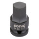 Sonic 1/2’’ Innensechskant Schlagbit, ein Stück, 17mm 86404317