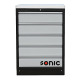 Sonic MSS 674mm Schrank mit Holz-Arbeitsplatte 4731318