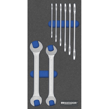 MATADOR MTS-R/V: Doppelmaulschlüssel AF, 1/3: 193x390mm 8164 2100