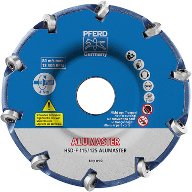 PFERD High Speed Disc ALUMASTER HSD-F 115/125 ALUMASTER 22000009