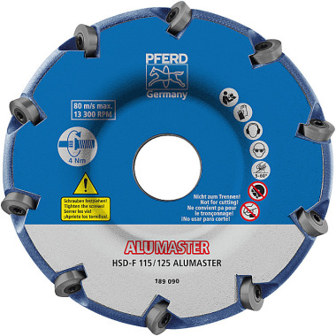 PFERD High Speed Disc ALUMASTER HICOAT HSD-F 115/125 ALUMASTER HICOAT 22000012