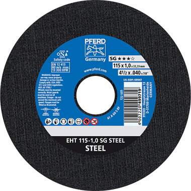 PFERD Trennscheibe EHT 115-1,0 SG STEEL 61340382