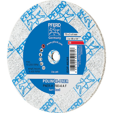 PFERD POLINOX-Kompaktschleifrad PNER-H 7503-6 A F 44691010