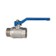 Riegler Kugelhahn »valve line«, Handhebel blau, MS vern., IG/AG, G 2 115726