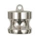 Riegler Kamlok-Verschlussstecker, Typ DP, ES 1.4401, 1 1/4, Stecker-Ø 46 108157