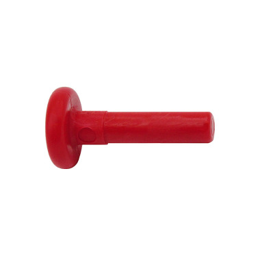 Riegler Verschlussstopfen POM, Stutzen 10 mm, Farbe rot 110352