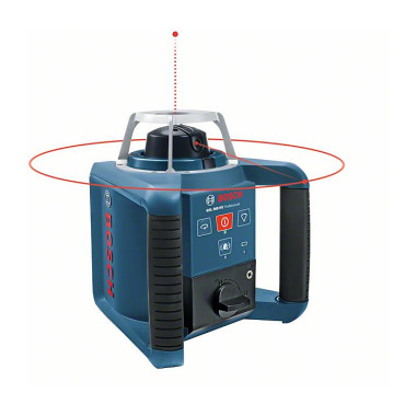 Bosch Rotationslaser GRL 300 HV, mit RC 1, WM 4 und LR 1 0601061501