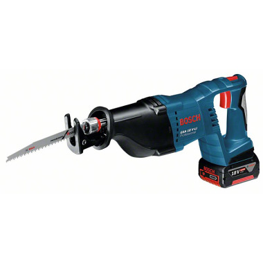 Bosch Akku-Säbelsäge GSA 18 V-LI, mit 2 x 5.0 Ah Li-Ion Akku, L-BOXX 060164J00B