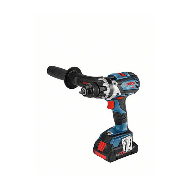 Bosch Akku-Bohrschrauber GSR 18V-110 C, 2 x Akku ProCORE18V, Schnellladegerät, L-BOXX 06019G010A