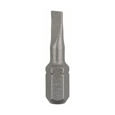 Bosch Schrauberbit Extra-Hart S 0,6 x 4,5, 25 mm, 25er-Pack 2607001460