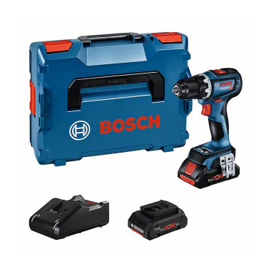 Bosch GSR 18V-90 C (2xPC4,0Ah; CoMo; L-BOXX) 06019K6005