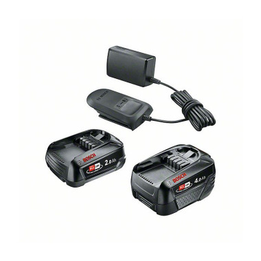 Bosch Batterie-Set 18V 2Ah + 4Ah + AL18V- 1600A027U9