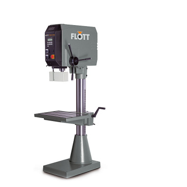 Flott SB P40 STG PV electronic R2 Schwere Säulenbohrmaschine mit grauer Haube 205209