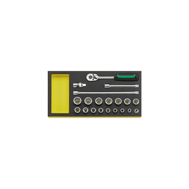 STAHLWILLE TCS 456/16/4 MF Werkzeugsortiment Im Tool-Control Einlagen-System 96830357