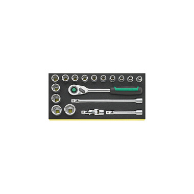 STAHLWILLE TCS 52/14/4QR Tcs-Einlagensatz 1/2" Betaetigungswerkzeug 96830352