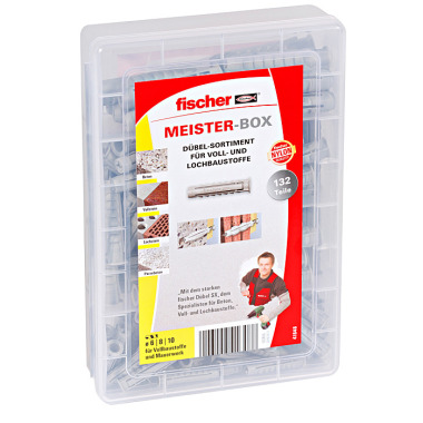 Fischer MEISTER-BOX mit Dübel SX 041648