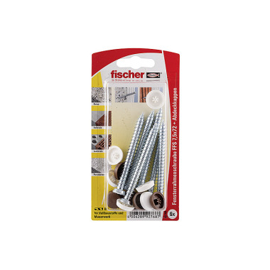 Fischer Fensterrahmenschraube FFS 7,5x72 K (6) 092768