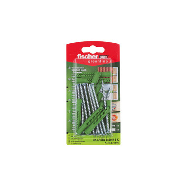 Fischer Universaldübel UX GREEN 6x50 R S K (10) 524805