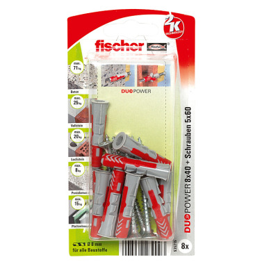 Fischer DUOPOWER 8x40 S K (8) 535215