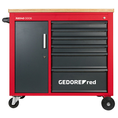 GEDORE red Werkzeugwagen MECHANIC+ 6Schubl. 988x431x935 R20400006