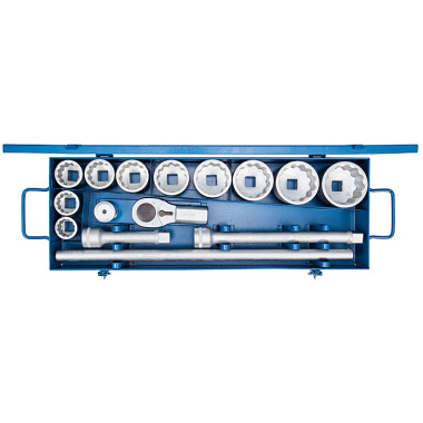 GEDORE Steckschlüssel-Satz 1 15-tlg UD-Profil 36-80 mm D 21 EMU-10