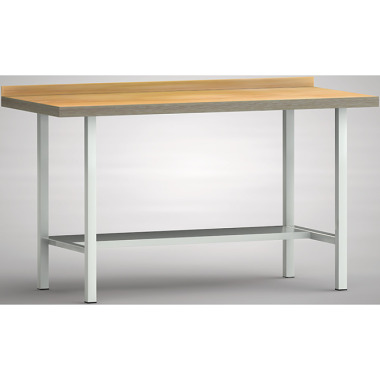 KLW Standard-Werkbank - 1500 x 700 x 900 mm L x T x H, (ERGO-Version) WS003E-1500M40-X7000