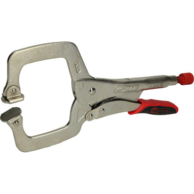 KS Tools Schweiß-Klammer-Gripzange mit Easy-Entriegelung, 290 mm 115.2014