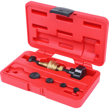 KS Tools Wasserhahn-Fräsapparat-Satz 1/4"-1", 6tlg im Kunststoffkoffer 136.1105