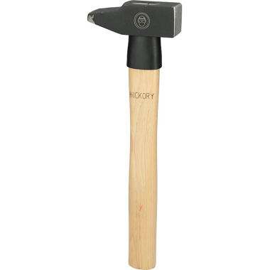 KS Tools Schlosserhammer, französische Form 300g, Hickory-Stiel 142.1032