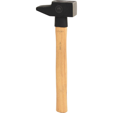 KS Tools Schlosserhammer mit Hickory-Stiel, 800g, französische Form 142.1080