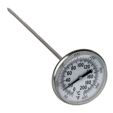 KS Tools Thermometer, 0-220°C / 0-400°F, L =210mm 150.1963