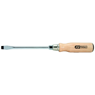 KS Tools ERGOTORQUE WOOD Schraubendreher Schlitz, 3,5mm 300.1001