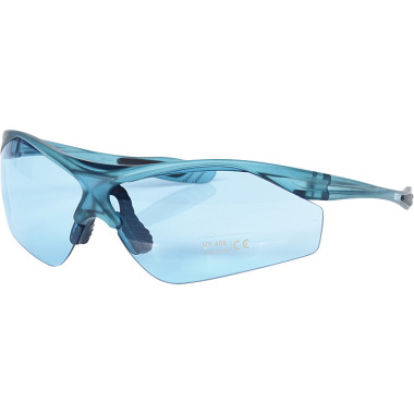 KS Tools Schutzbrille-blau, sportliches Design 310.0160