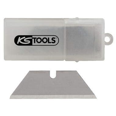 KS Tools Trapezklingen f.PROFI Klappmesser 97mm Tube à 5 Stück 907.2164