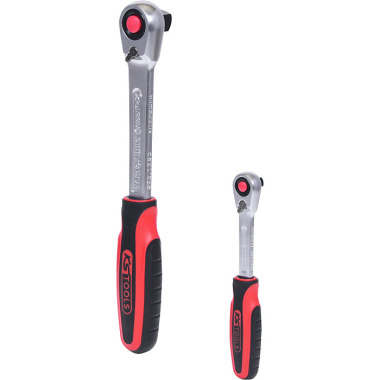 KS Tools SLIMPOWER Umschaltknarren-Satz, 2-tlg. 1/4" + 1/2" 920.0002