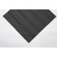 EHA Läufer Zuschnitt B1000xS5mm schwarz PVC Rutschhemmung R09 85001