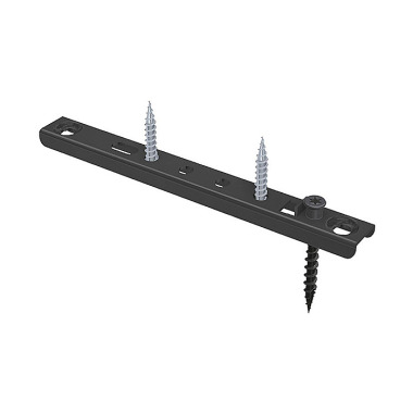 Eurotec FassadenClip - schwarz - 115 x 17 mm 946010