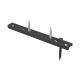 Eurotec FassadenClip - schwarz - 130 x 28 mm 946016