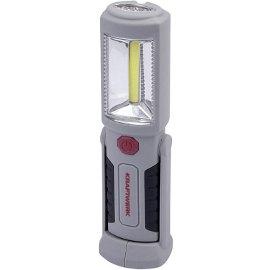 Kraftwerk Display COB-LED Handlampe Compact Mini 180 wiederaufladbar, 12 stck. 32069