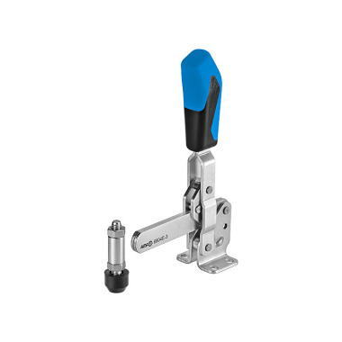 AMF 6804E-4 Senkrechtspanner mit blauem Handgriff 557636