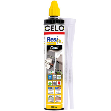 CELO Injektionsmörtel ResiFIX VY 300 SF Cool, Vinylester - Apolo MEA 300VCSF