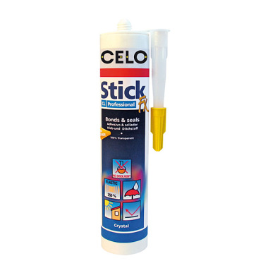 CELO Kleb- und Dichtstoff StickFX CL, transparent - Apolo MEA TR290MSCL